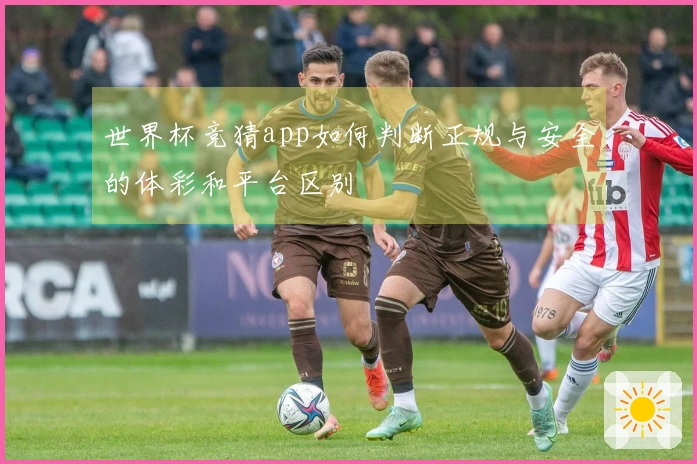 世界杯竞猜app如何判断正规与安全的体彩和平台区别