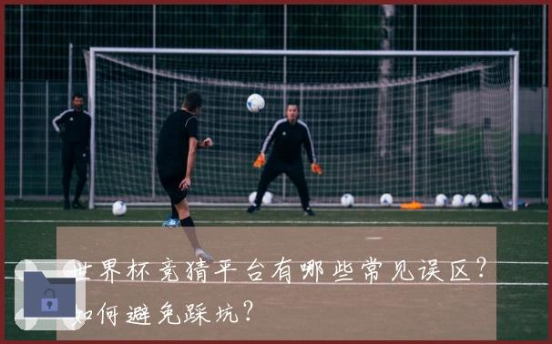 世界杯竞猜平台有哪些常见误区？如何避免踩坑？