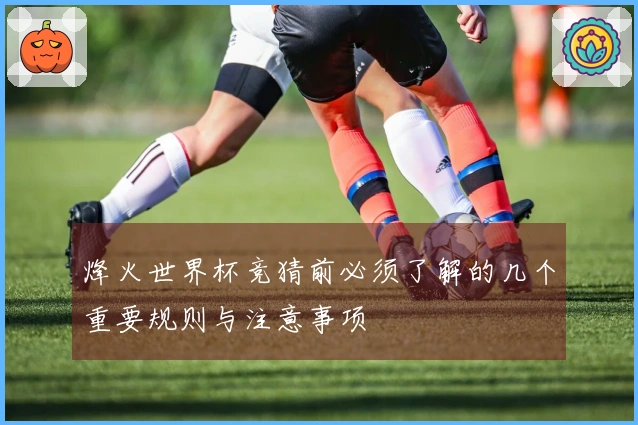 烽火世界杯竞猜前必须了解的几个重要规则与注意事项
