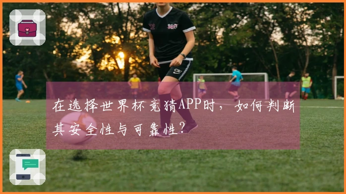 在选择世界杯竞猜APP时，如何判断其安全性与可靠性？